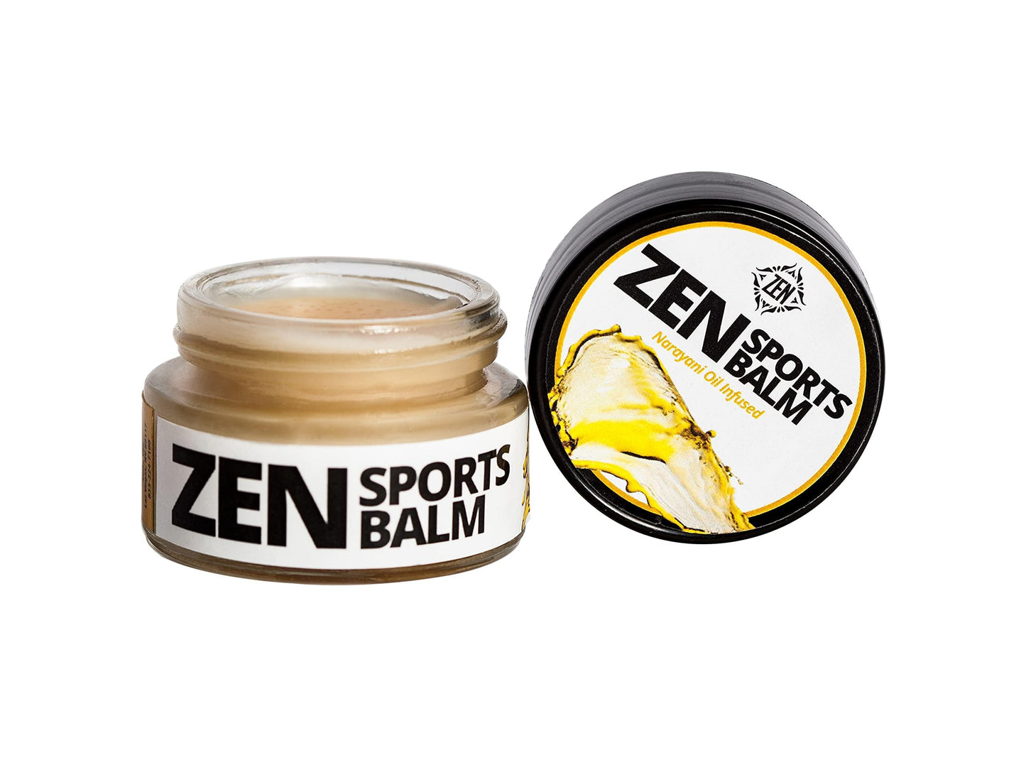 ZEN Sports Balm with Narayani Oil- Cramps, Backaches and Other Workout & Exercise Injuries, Fast-Acting (Pack of 3) ZENBuy Supplements Australia