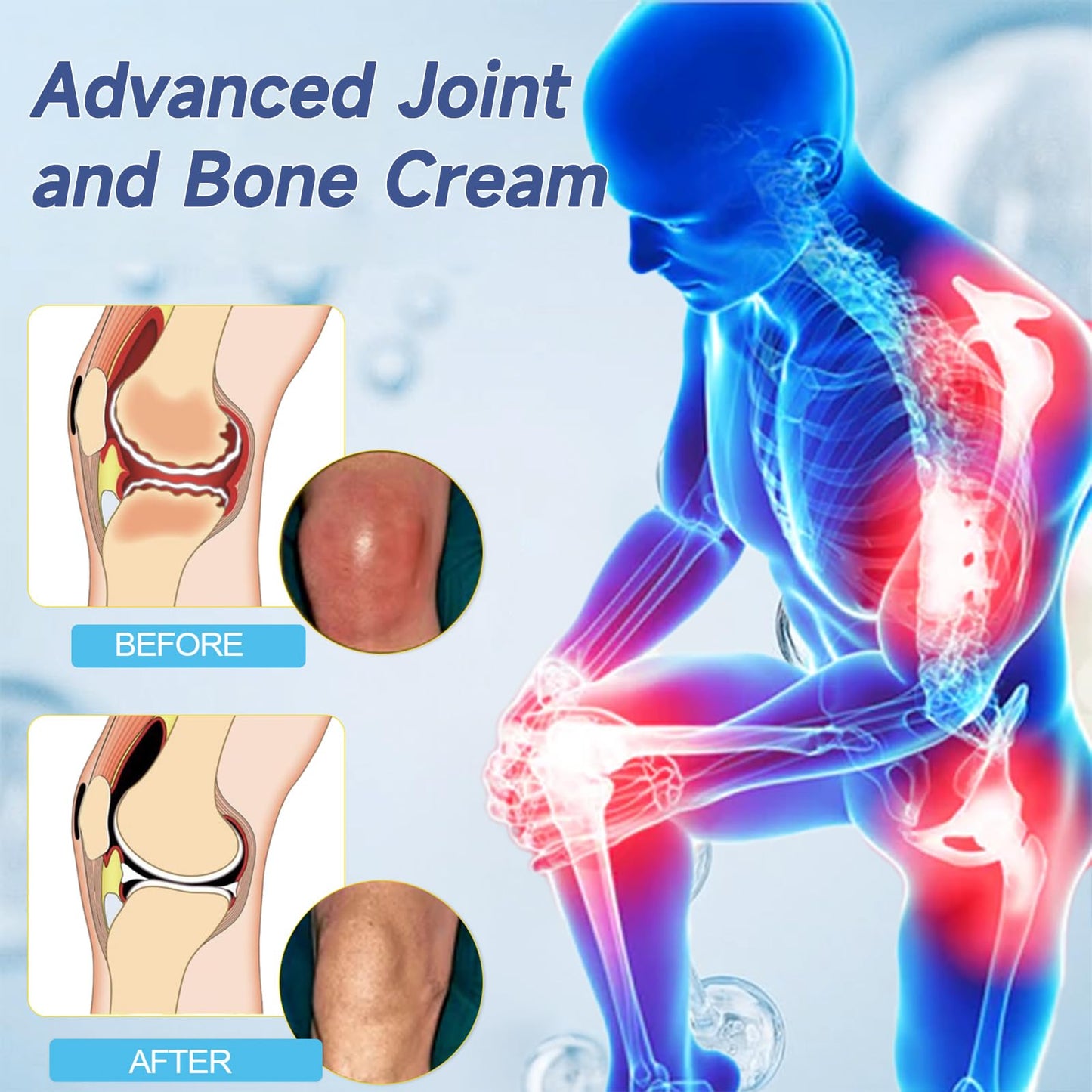 Luhaka ArthroHeal Hyaluronic Acid Joint R-epair Cream,ArthroHeal Joint Cream,Quickly relieve joint discomfort, Quickly relieve joint discomfort, suitable for joint activities throughout the body (1) LuhakaBuy Supplements Australia