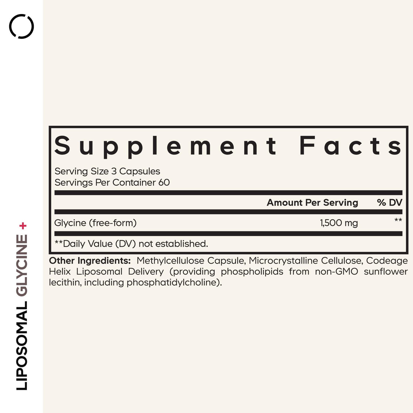Codeage Liposomal Glycine+ Supplement - Free-Form Glycine 1,500 mg with Liposomal Delivery - 2-Month Supply - Amino Acid Capsules - Protein Support - Glycine Vitamins - 180 Capsules CodeageBuy Supplements Australia