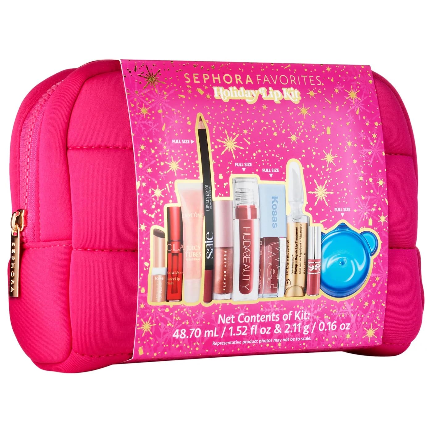 Sephora Holiday Lip Value Set: 10-Piece Lip Gloss, Liner, Oil & Treatment Collection with Kosas, Saie, Fenty Beauty & More SEPHORABuy Supplements Australia
