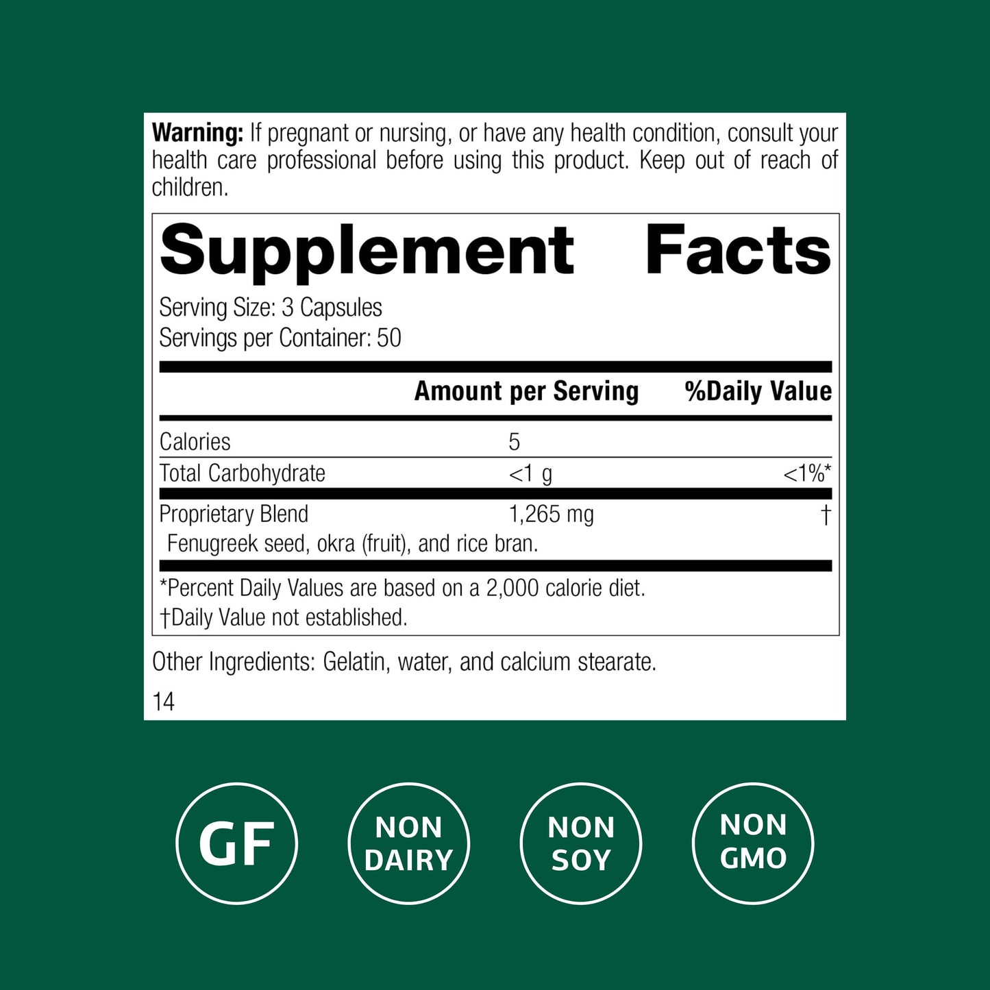 Standard Process Fen-Gre - Supports Respiratory Support & Healthy Metabolism - Aids Healthy Levels of Mucus & Phlegm - Supports Lung Health & Bronchial Tubes - Gluten-Free & Non-Dairy - 150 Capsules Standard Process Inc.Buy Supplements Australia