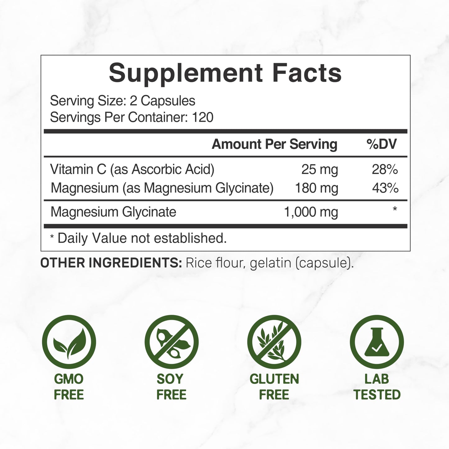 Magnesium Glycinate 500mg Per Capsule (1000mg Per Serving) Plus Vitamin C, 240 Capsules – 100% Chelated for Easy Absorption – Essential Mineral Supplement DEAL SUPPLEMENTBuy Supplements Australia