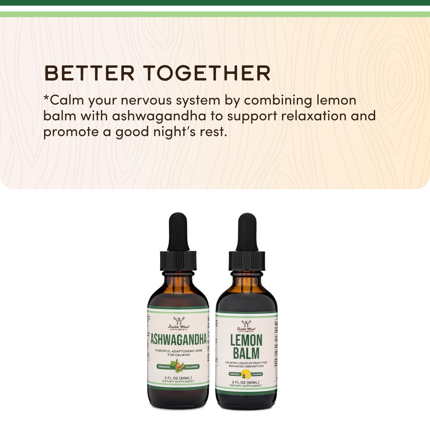 Ashwagandha Organic Drops for Stress Relief (1,200mg, 60 Servings) Ashwagandha Tincture for Adrenal Support and Cortisol Manager