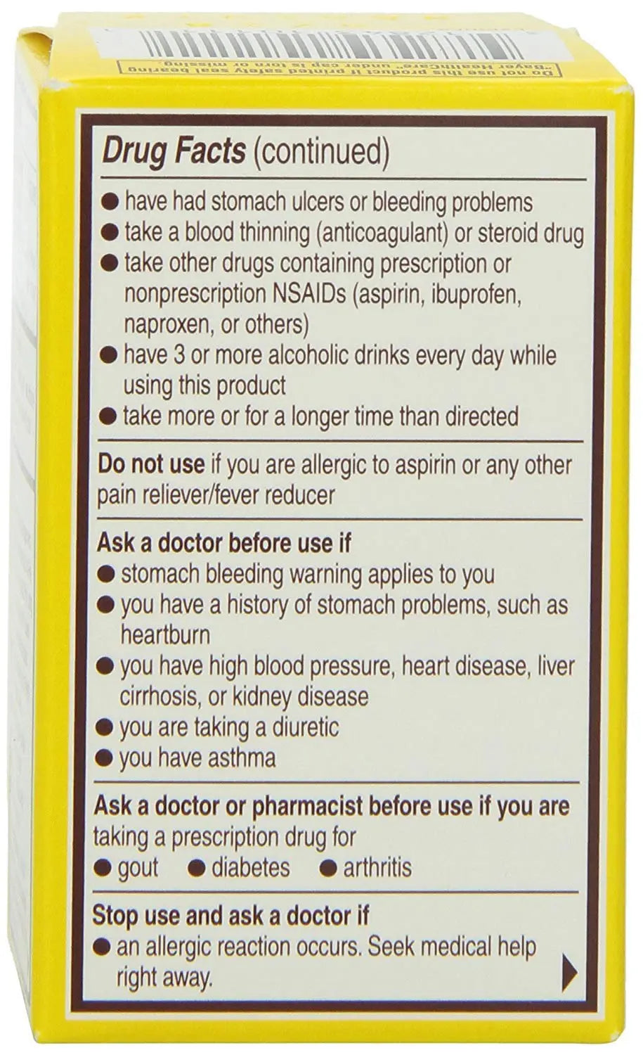 Genuine Bayer Aspirin 325mg Tablets, 24-Count (Pack of 2) BayerBuy Supplements Australia