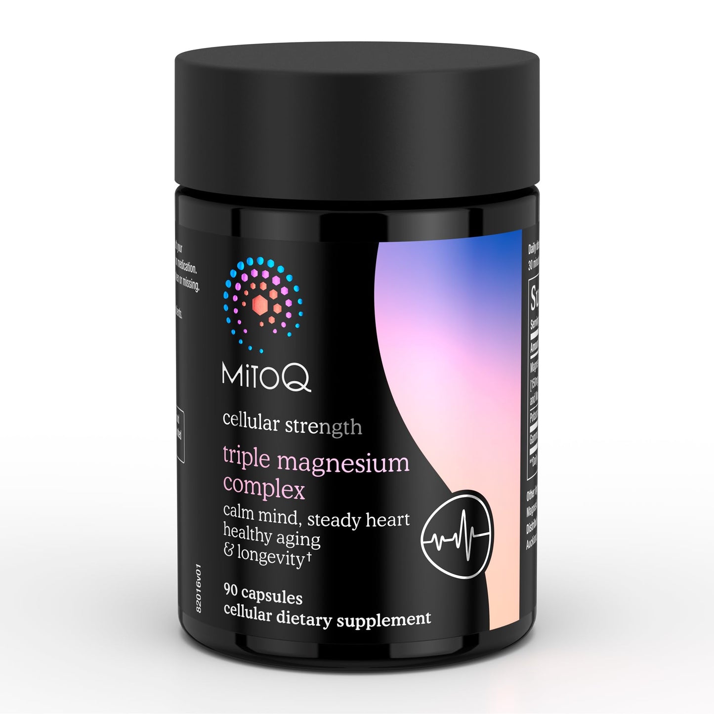MitoQ Triple Magnesium Complex | Magnesium Glycinate, Taurinate, Oxide with GABA for Heart Health, Stress Management, & Deeper Sleep | High Absorption | 90 Capsules MitoQBuy Supplements Australia