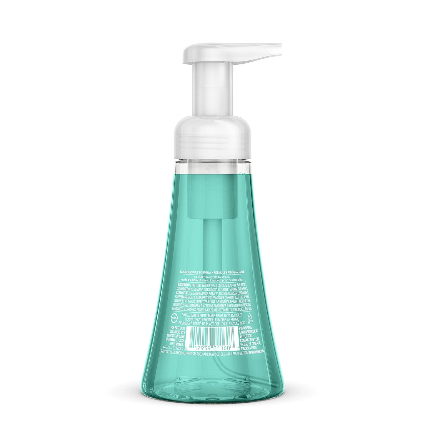 Method Foaming Hand Soap, Waterfall, Paraben and Phthalate Free, 10 Fl Oz (Pack of 1)