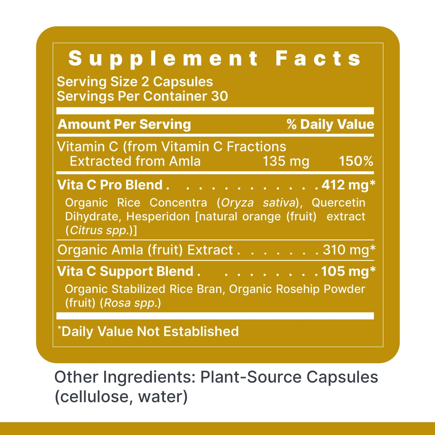 Premier Research Labs Vitamin C Supplement - Natural Vitamin C, Whole Food Vitamin C, Essential C Complex, Pure with Bioflavonoids & Organic Ingredients - 60 Vegetarian Capsules Premier Research LabsBuy Supplements Australia