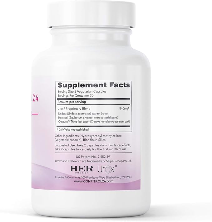Confitrol24 Bladder Control Daily Supplement Leading Edge Health buy supplements Au