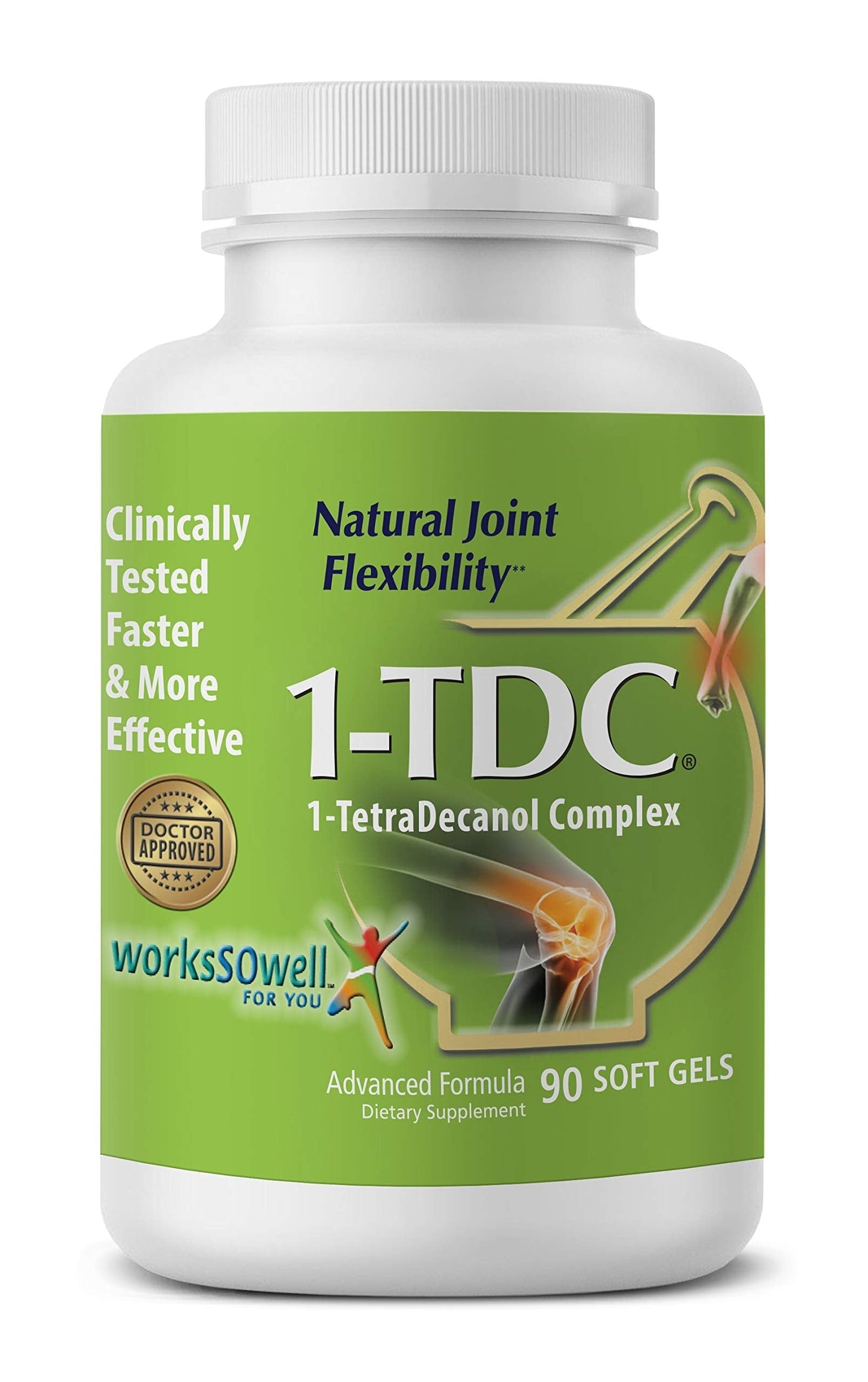 1-TDC Joint & Muscle Health 90 Gels and Joint & Muscle Relief Cream 4 oz Bundle 1-TDCBuy Supplements Australia