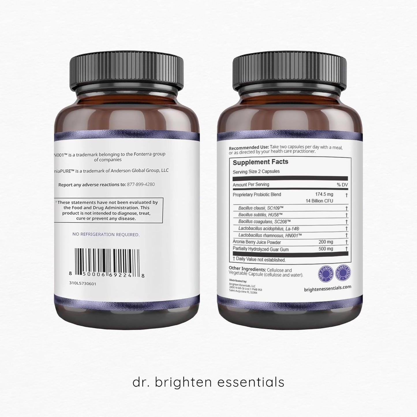 Dr. Brighten Women’s Probiotic - Probiotics, Prebiotics with Antioxidants & Sunfiber for Healthy Hormones, Balanced Female Microbiome, Ovaries and Immune Health - 60 Capsules Dr. BrightenBuy Supplements Australia