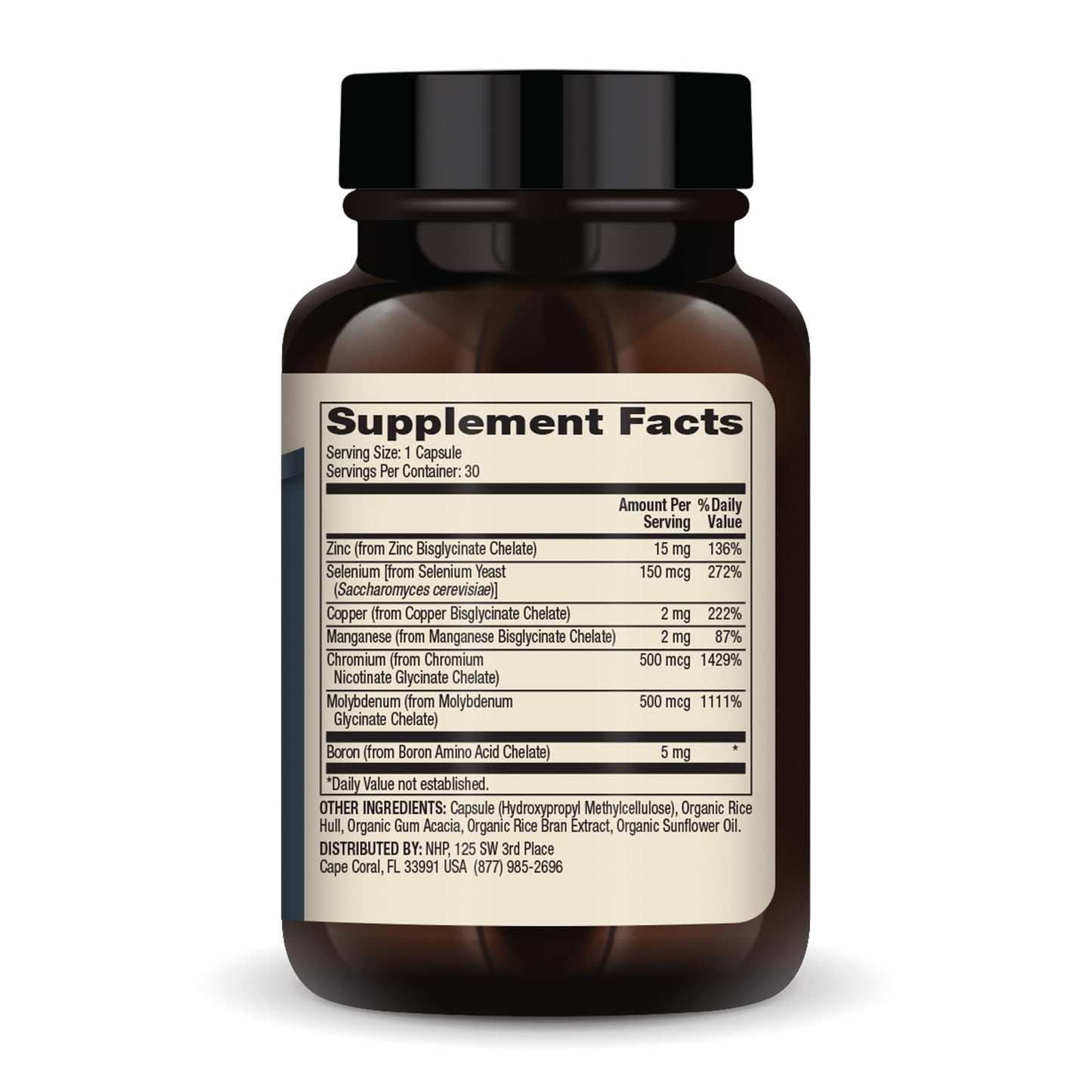 Dr. Mercola Essential Mineral Complex - Supports Cellular Health & Vital Functions - Zinc, Selenium, Copper, Manganese, Chromium, Molybdenum, Boron - 30 Capsules Dr. MercolaBuy Supplements Australia