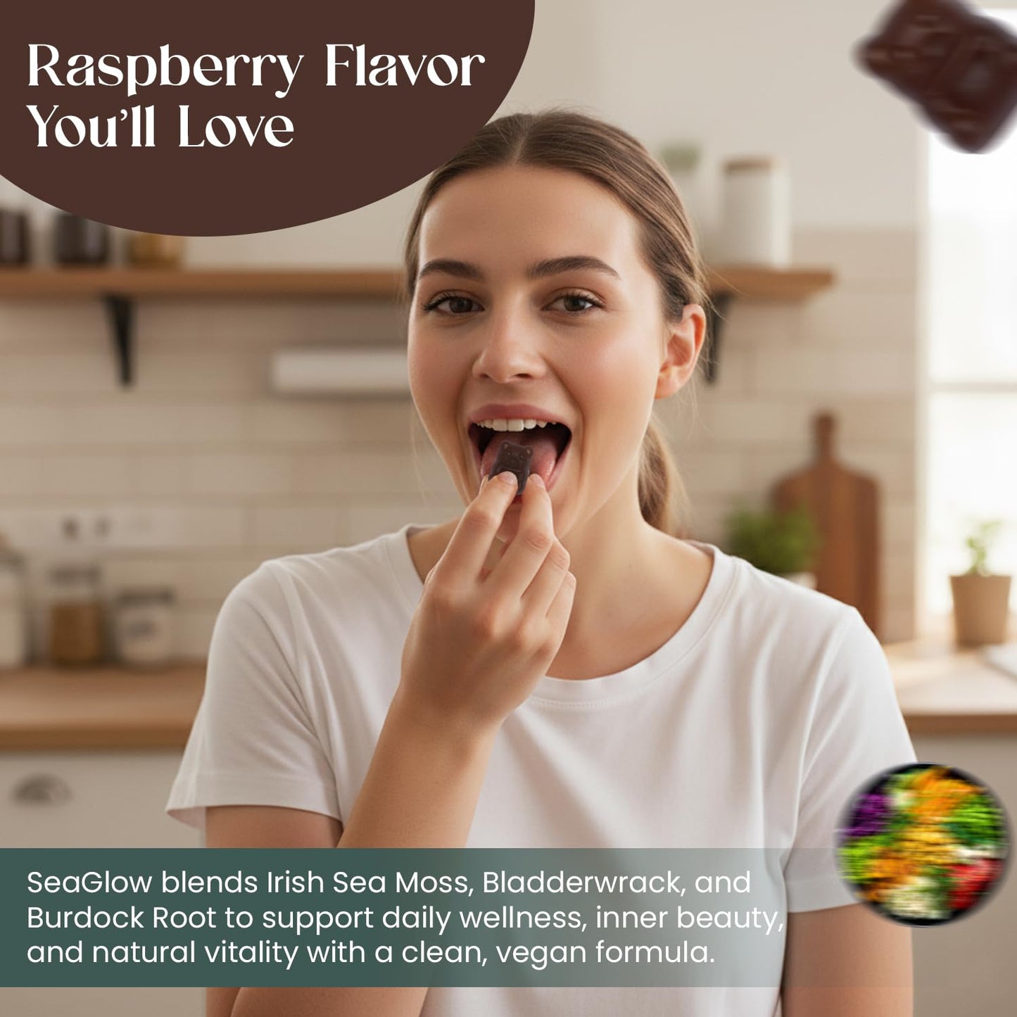 The EverÉ Natural Alchemy Sea Moss with Bladderwrack & Burdock Root – Vegan, Plant-Based Gummies with Minerals & Botanicals – Mixed-Berry Flavor, Non-GMO & Gluten-Free The EverÉ Natural Alchemy buy supplements Au