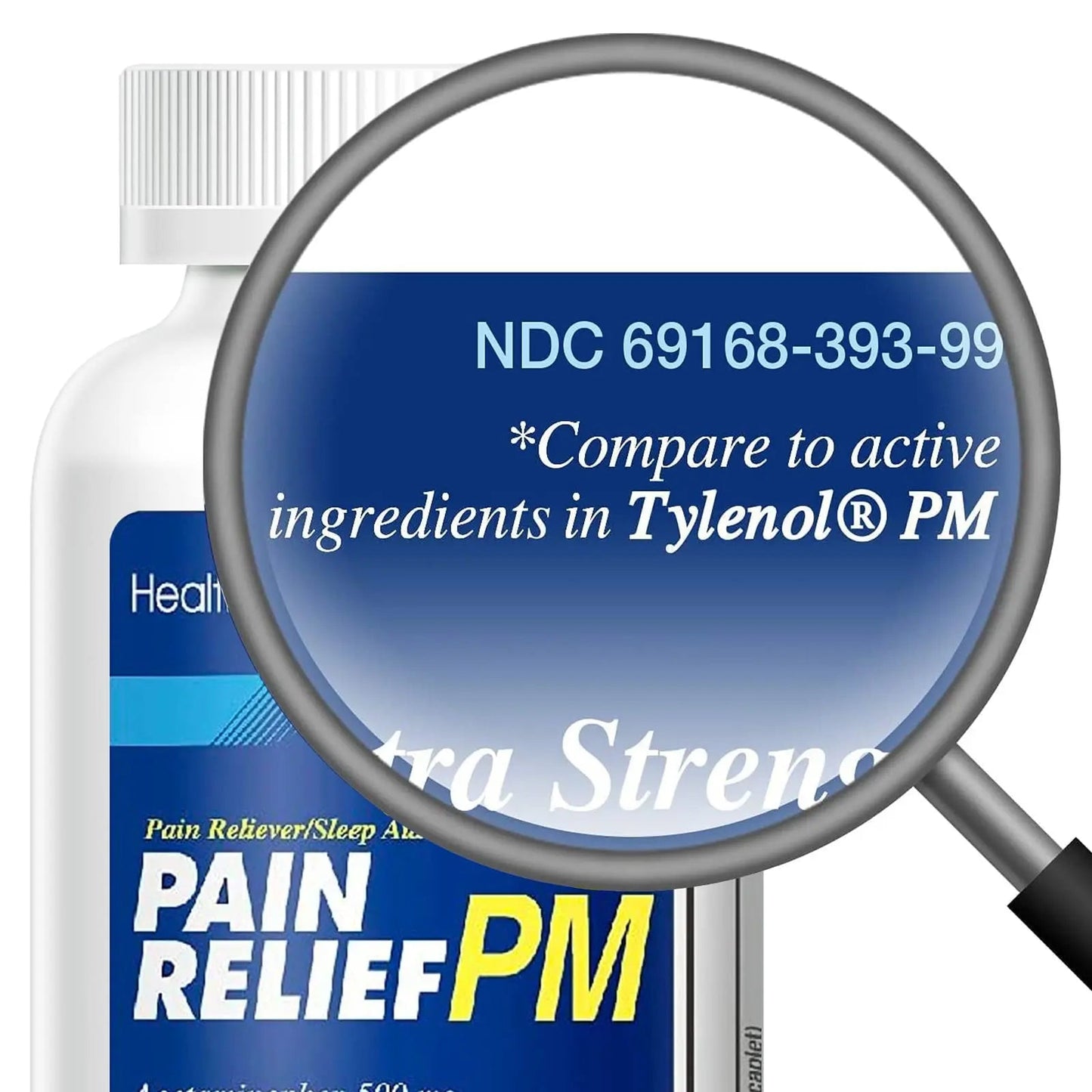 HealthA2Z® Extra Strength Pain Relief PM| Acetaminophen 500mg | Diphenhydramine 25mg | Pain Reliever & Nighttime Sleep Aid | (365 Count (Pack of 1)) HealthA2ZBuy Supplements Australia