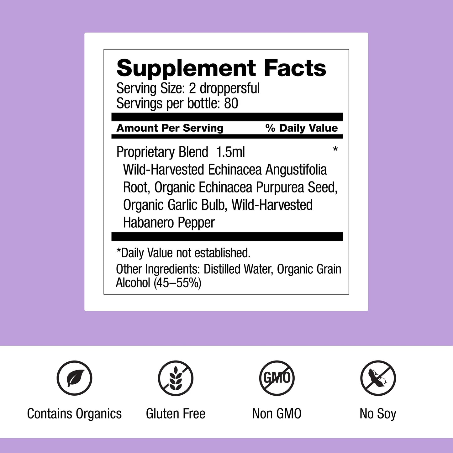 Dr. Schulze's Echinacea Plus | Echinacea Root and Seed | All Organic Extract | Gluten-Free & Non-GMO for Immune System Support | 4 oz Dr. Schulze'sBuy Supplements Australia