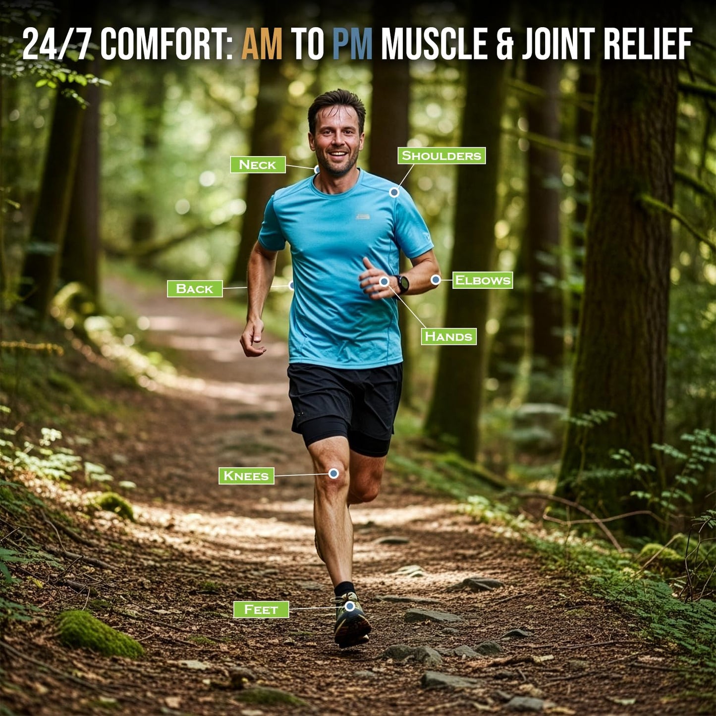 PHYTEWELL Muscle & Joint Rub Balm - Day & Night Pain Relief for Back, Knee, & Shoulder - Crafted with Arnica, Clove & Black Pepper to Support Recovery & Relaxation – Premium Non-Greasy Texture PHYTEWELLBuy Supplements Australia