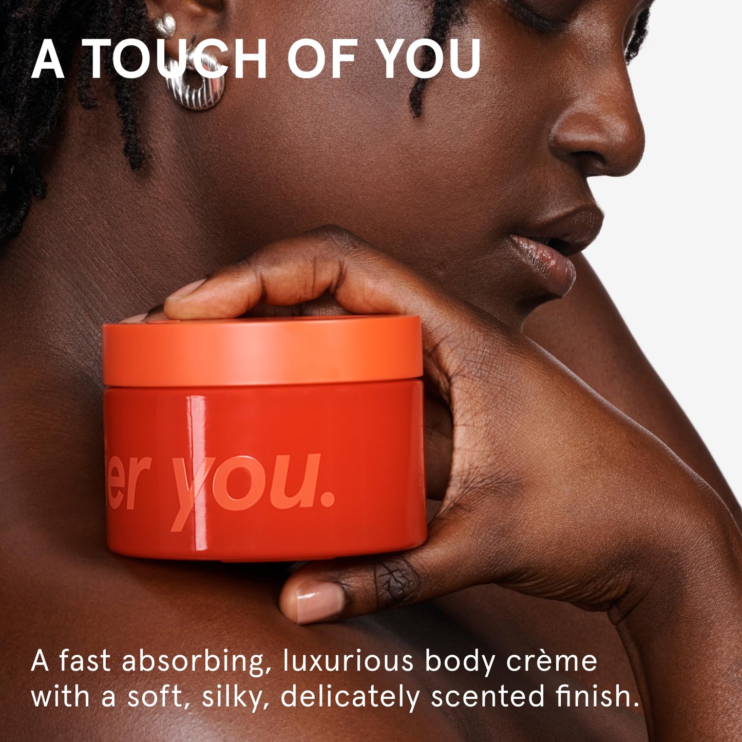 Glossier Crème de You Dry-Touch Body Butter - Signature You Fragrance Scented Body Cream for Dry Skin & 24 Hour Hydration - Shea Butter & Jojoba Oil - Warm & Spicy - Dermatologist-Tested, Vegan, 215ml GlossierBuy Supplements Australia
