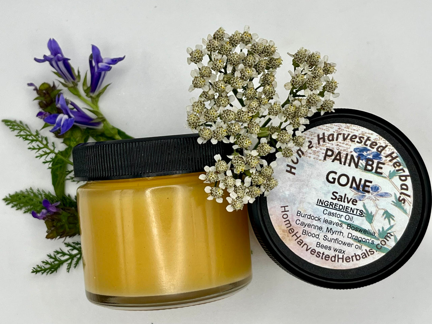 Pain Relief Herbal Salve – 2 oz – Home Harvested Herbals – Natural Relief for Aches, Muscles & Joint Discomfort Home Harvested HerbalsBuy Supplements Australia