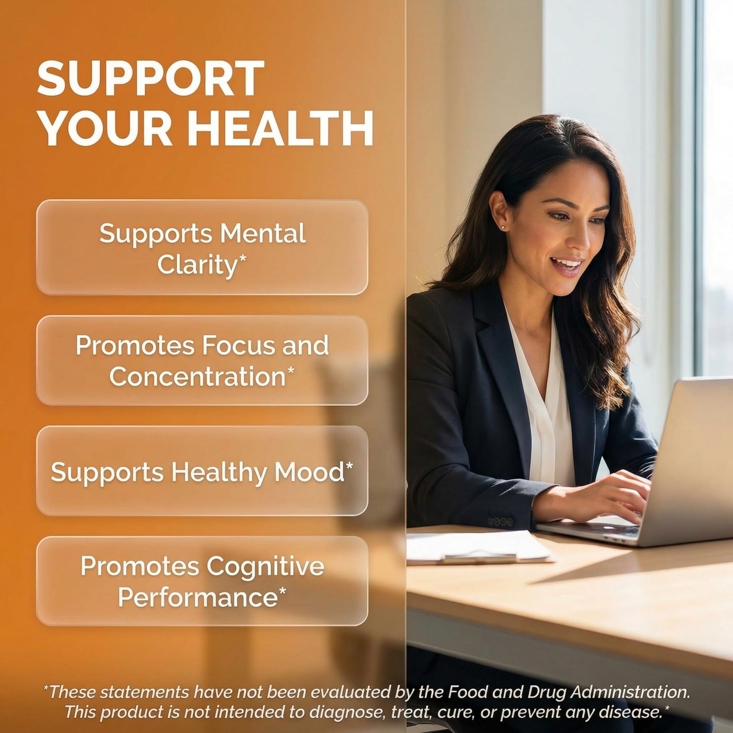 Clean Nutraceuticals L Tyrosine Mucuna Pruriens Bacopa Monnieri Ashwagandha Focus Supplement w/N-Acetyl Cysteine NAC 5-HTP Ginkgo Biloba Alpha GPC Vitamin C D B1 B12 Clean NutraceuticalsBuy Supplements Australia
