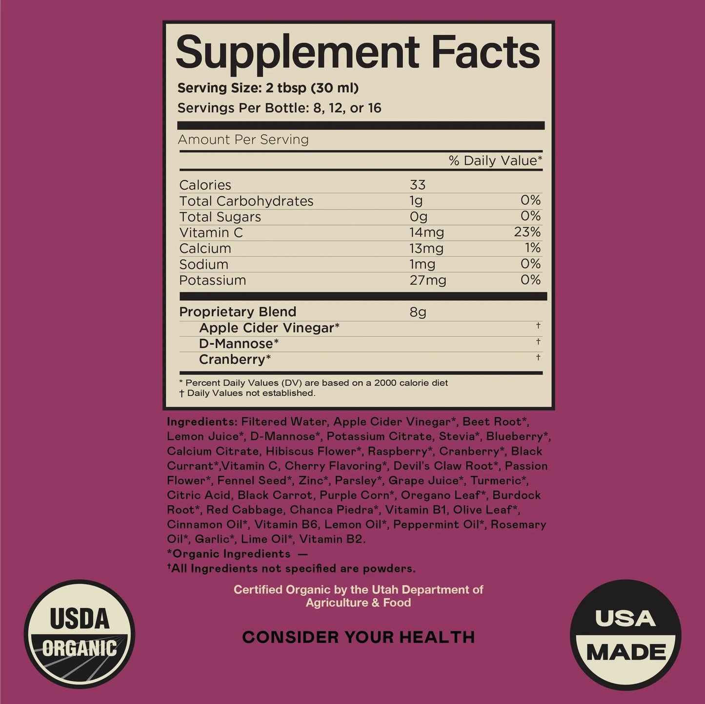 Complete Natural Urinary Tract Complete 12oz, Liver Complete 16oz, Kidney Complete 12oz Bundle Complete Natural ProductsBuy Supplements Australia