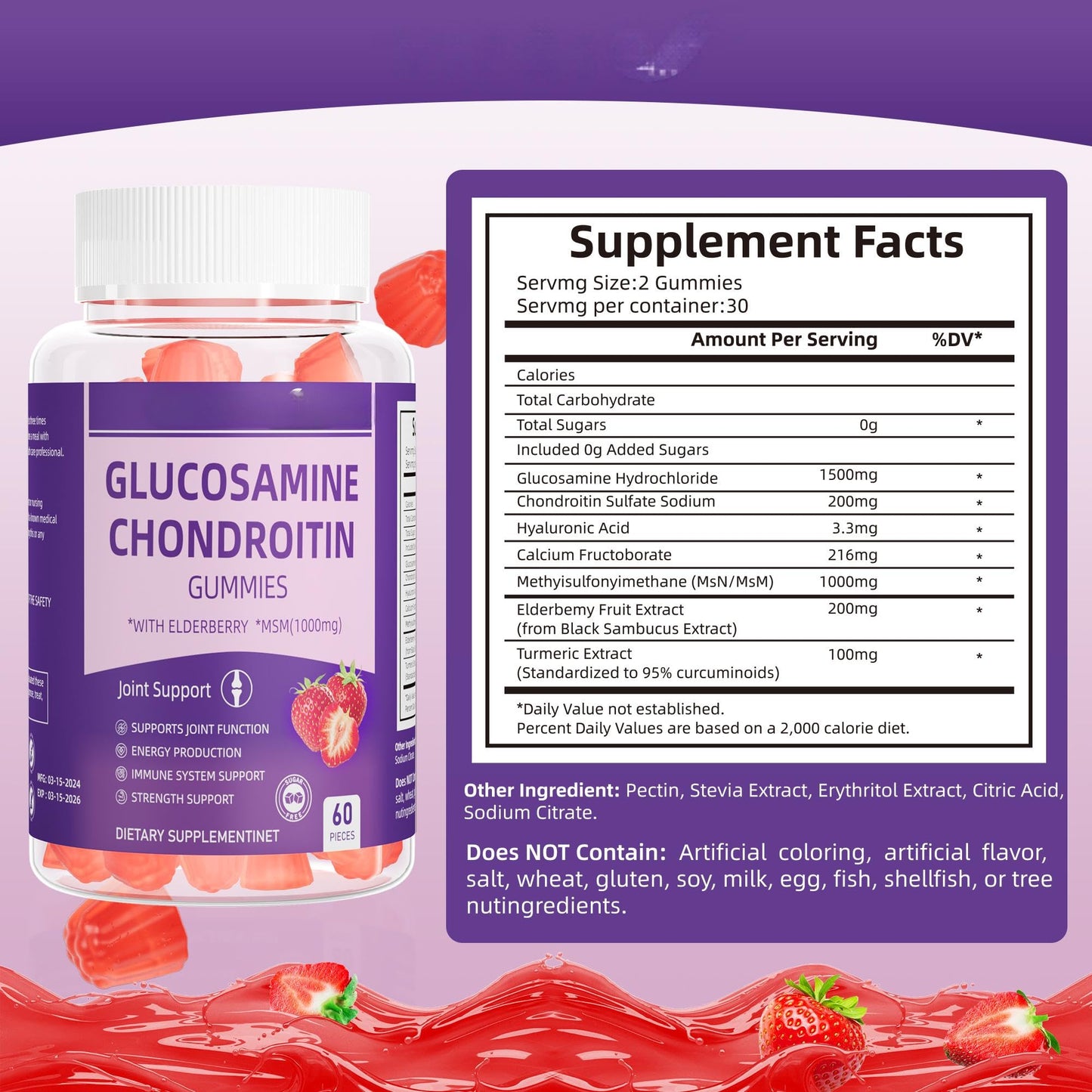 Dianww Feminine Balance Gummies, Premium Balance Supplement for Women PH Health, Immune Support, Energy Support, Vegan, Gluten-Free, Strawberry Flavor, 60 Gummies, 30 Servings 1 Pack DianwwBuy Supplements Australia