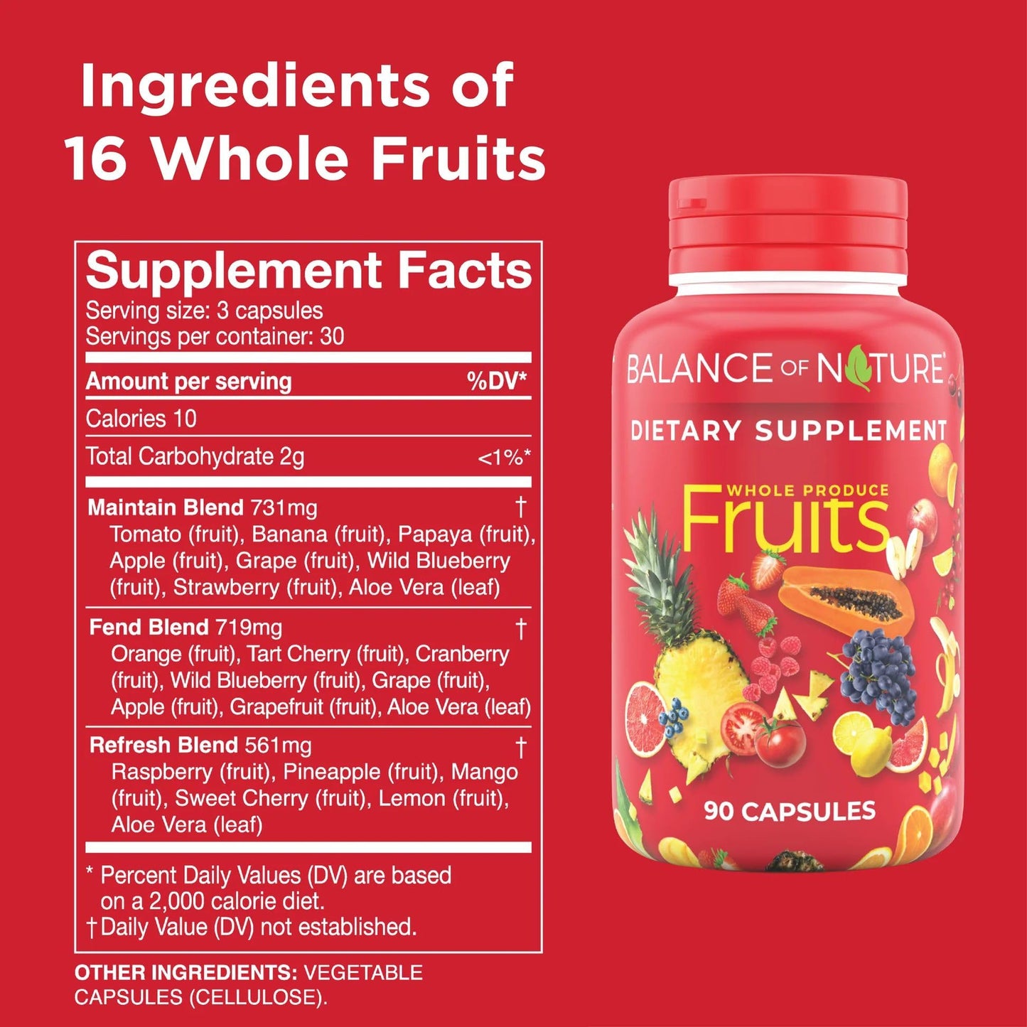 Balance of Nature Whole Fruits Supplement with Superfood Fruits Balance of Nature buy supplements Au
