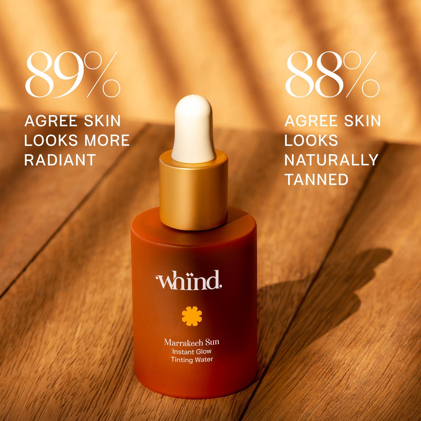 WHIND Marrakech Sun Tinting Water – Lightweight Self-Tanning Drops with Hyaluronic Acid & Glycerin for a Buildable Natural Glow – 30ml WHINDBuy Supplements Australia