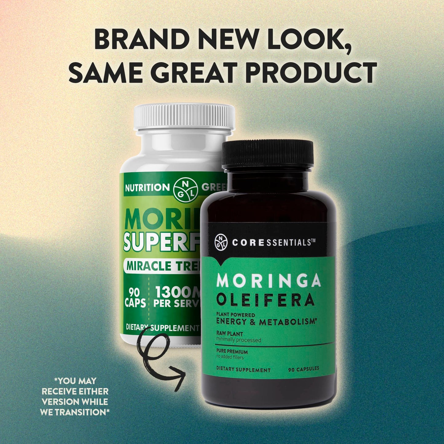 NGL Moringa Capsules 1300mg | Pure Raw Moringa Oleifera Superfood Dietary Supplement | 90 Capsules NGLBuy Supplements Australia