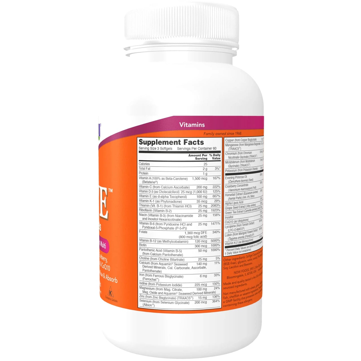 NOW Foods - Eve Superior Women's Multi - 180 Softgels NOW Foods