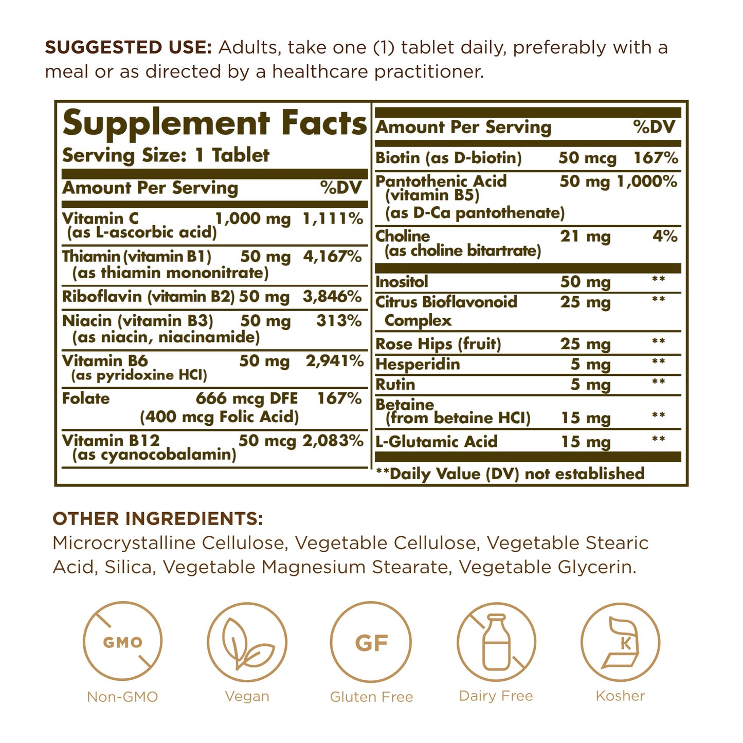 Solgar Ultimate B+C Complex Stress Formula 90 Tablets (Pack of 2) Solgar buy supplements Au