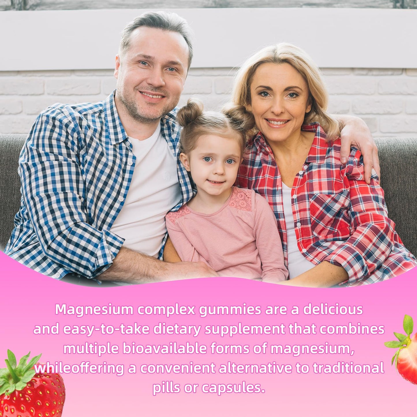 softbear Magnesium Complex Gummies for Women & Men & Kids, 8 in 1 Magnesium Complex Supplement 1000mg-Magnesium Glycinate,Citrate,Malate Supports Calm, Zzz, Muscle Cramp, Strawberry Flavor 120 Count softbear buy supplements Au