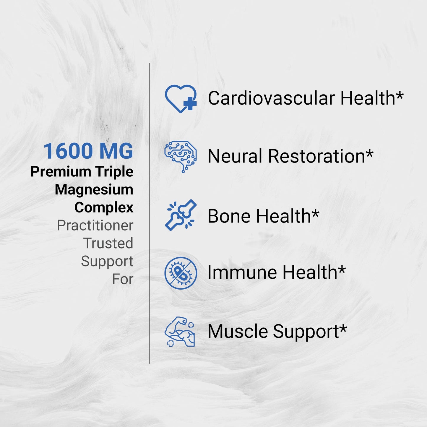Naturalis Vegan Triple Magnesium Complex | Chelated Glycinate, Citrate & Oxide 1600mg Delivers 250mg Elemental Magnesium | Easily Absorbed for Stress, Muscle, Heart, Bone Support* | 60 Softgels Naturalis buy supplements Au