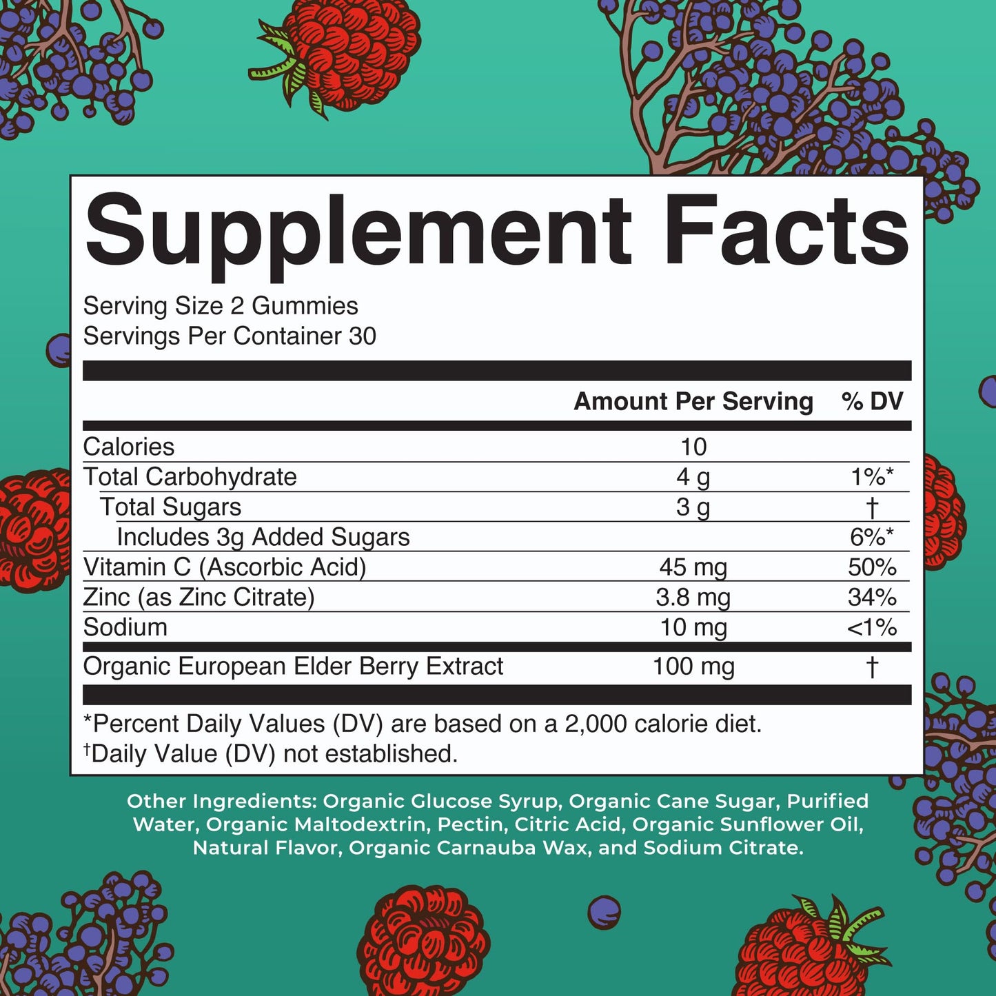MaryRuth Organics Kids Immune Support Gummies | USDA Organic | Vitamin C, Zinc, and Elderberry Gummies for Kids| Immune Support for Ages 4+ | Vegan