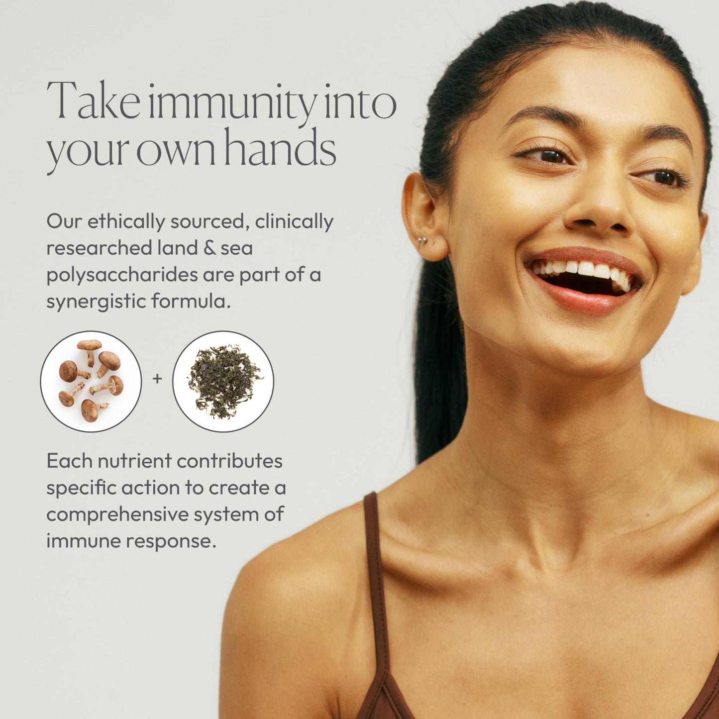 Simplix | Natural Supplement to Strengthen The Immune System | Respond to Outbreaks | Source of Highly Researched Mushroom & Seaweed Polysaccharides 60 Veggie Capsules (1 Pack) PapillexBuy Supplements Australia