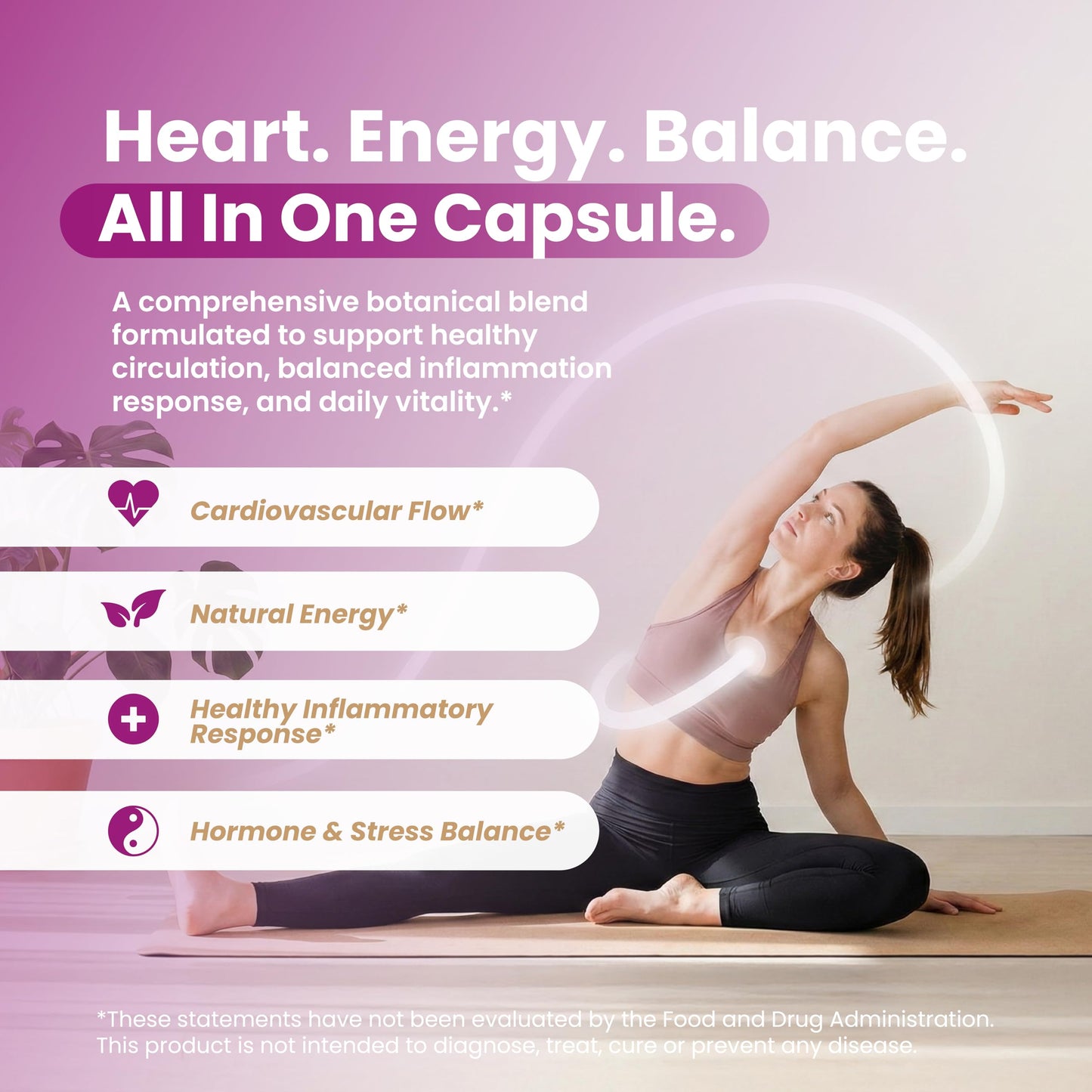 Healthy Herbs Wildcrafted Sea Moss Capsules | 1950mg BATCG-6 "Heart Complex Advanced Sea Moss Superblend | US-Made, Vegan, Non-GMO, Easy-Swallow (90 Capsules) Healthy HerbsBuy Supplements Australia
