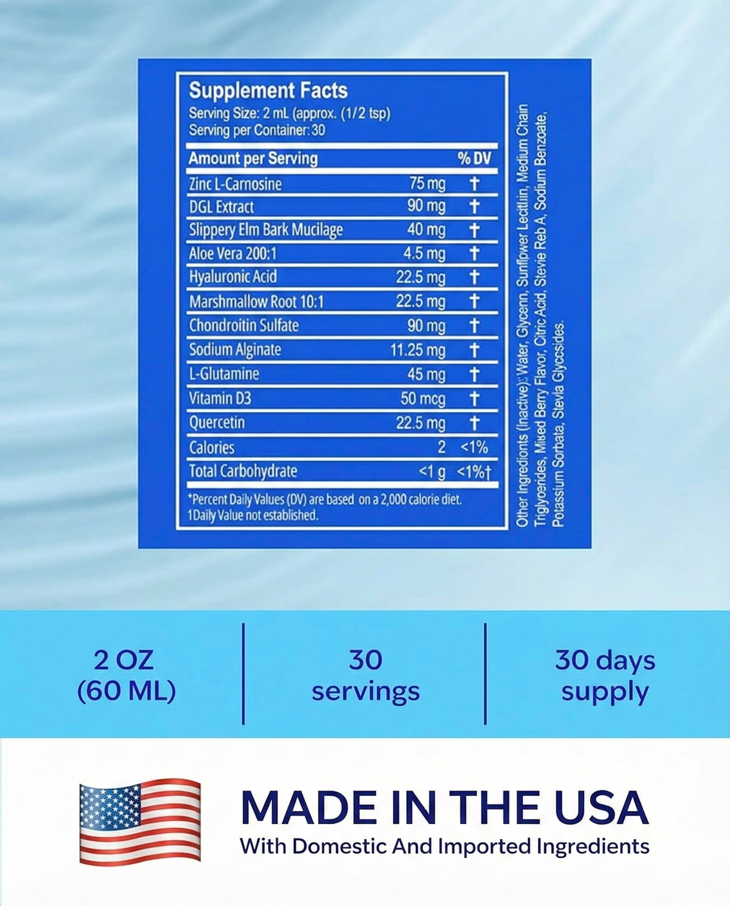 EsoRepair Nano Esophageal & Stomach Health Supplements for Men & Women - Digestive Comfort - Slippery Elm Bark, Zinc L-Carnosine & Aloe Vera Extract - Non-GMO & Dairy Free NANOREVIVEBuy Supplements Australia