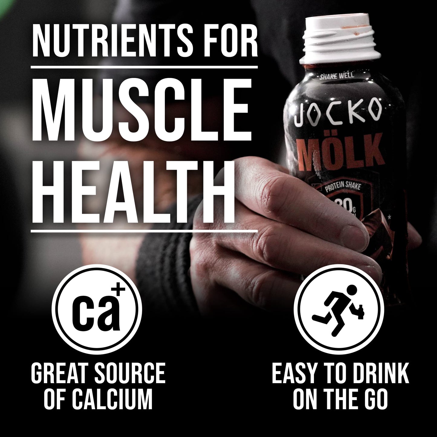 Jocko Fuel Protein Shake Bundle - Vanilla and Chocolate (24 Count) Jocko Fuel buy supplements Au
