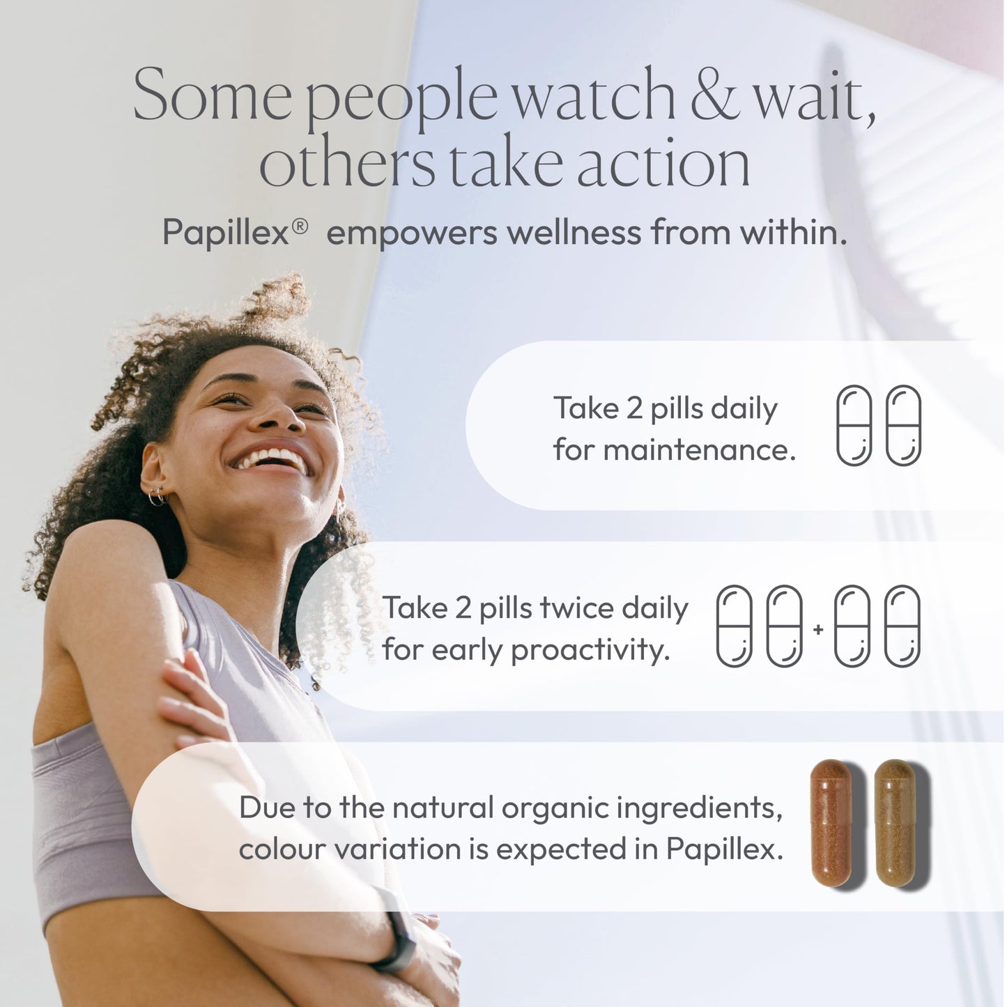 Papillex Dietary Supplement Tablets All Natural Immune Support - Immunity Defense - Best Immune System Booster - Organic 60 Capsules Bottle (Single Bottle) Papillex buy supplements Au