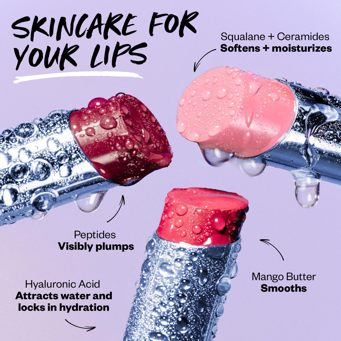 Kosas Wet Stick Moisturizing Shiny Sheer Lipstick with Ceramides, Hyaluronic acid, Peptides and Mango Butter - Soothes, Softens, and Moisturizes Lips – Malibu KosasBuy Supplements Australia