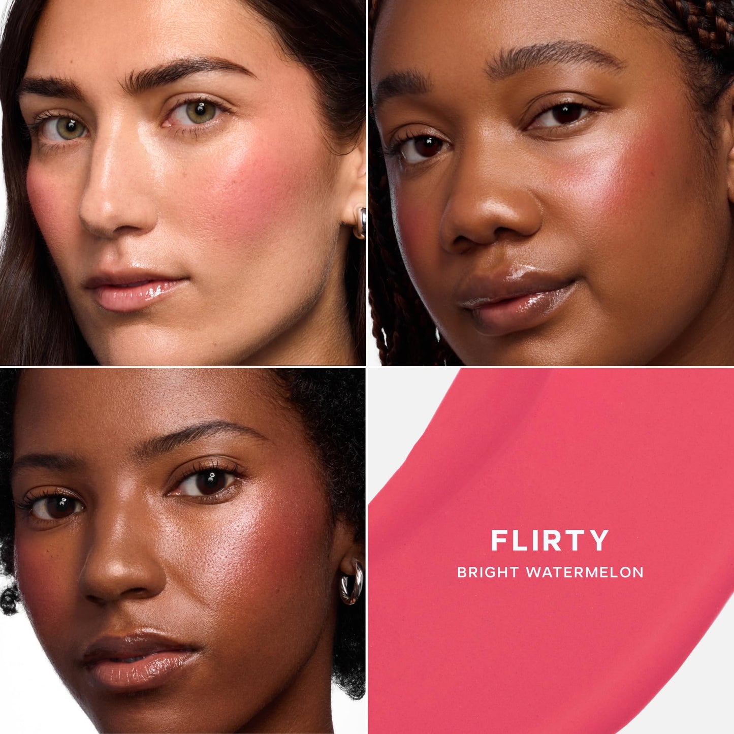 Saie Cheek Flush Duo - Dew Liquid Blush (.40 oz, Flirty), SuperSuede Baked Powder Blush (.01 oz, Amore) - Layerable, Skin-Nourishing Blushes for a Seamless Radiant Finish SaieBuy Supplements Australia