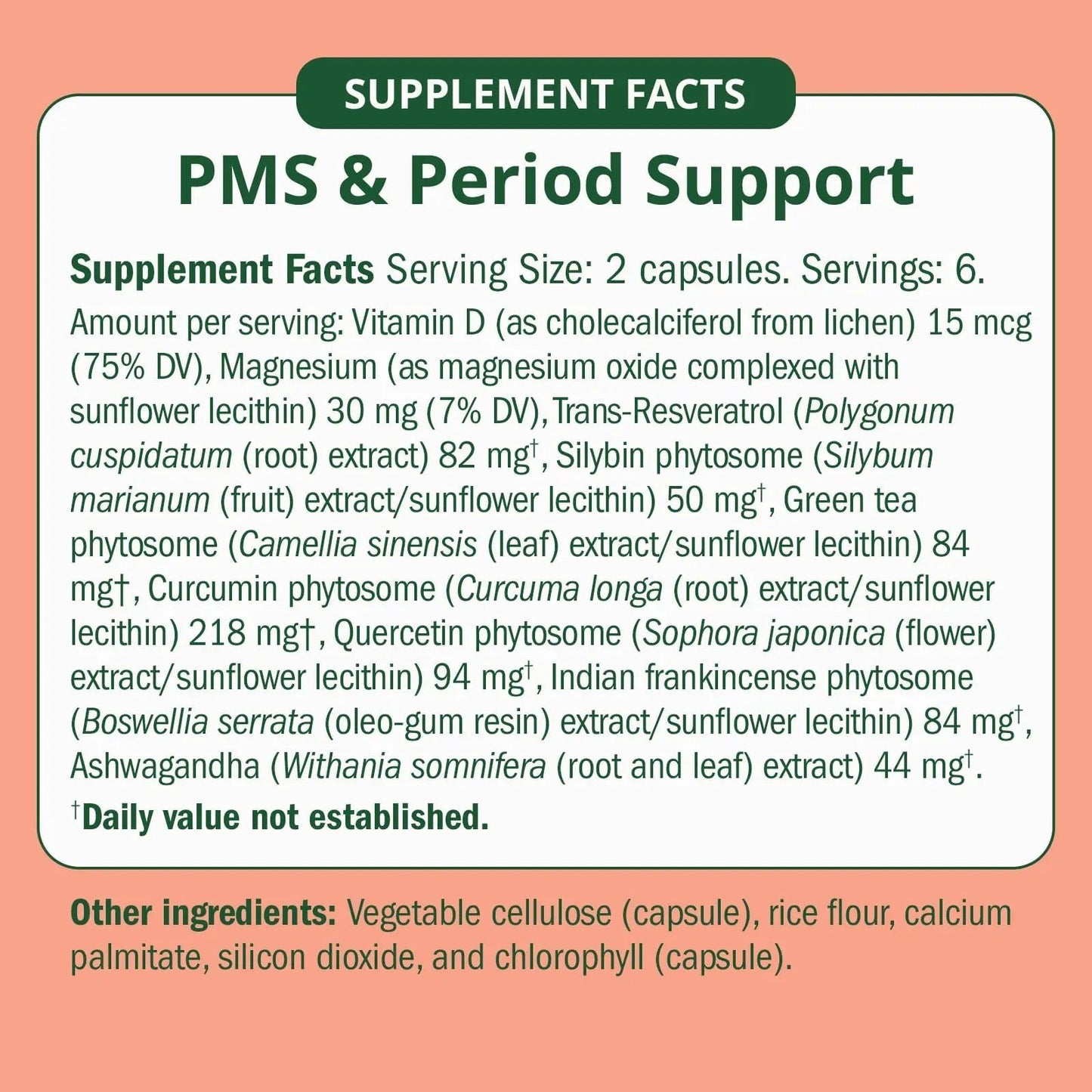 Semaine PMS & Period Relief - Menstrual Cramp Relief: No More Period Cramps, Mood Swings, or Bloating. PMS Supplement for Happy Hormones and Period Relief. (12 Count) SemaineBuy Supplements Australia