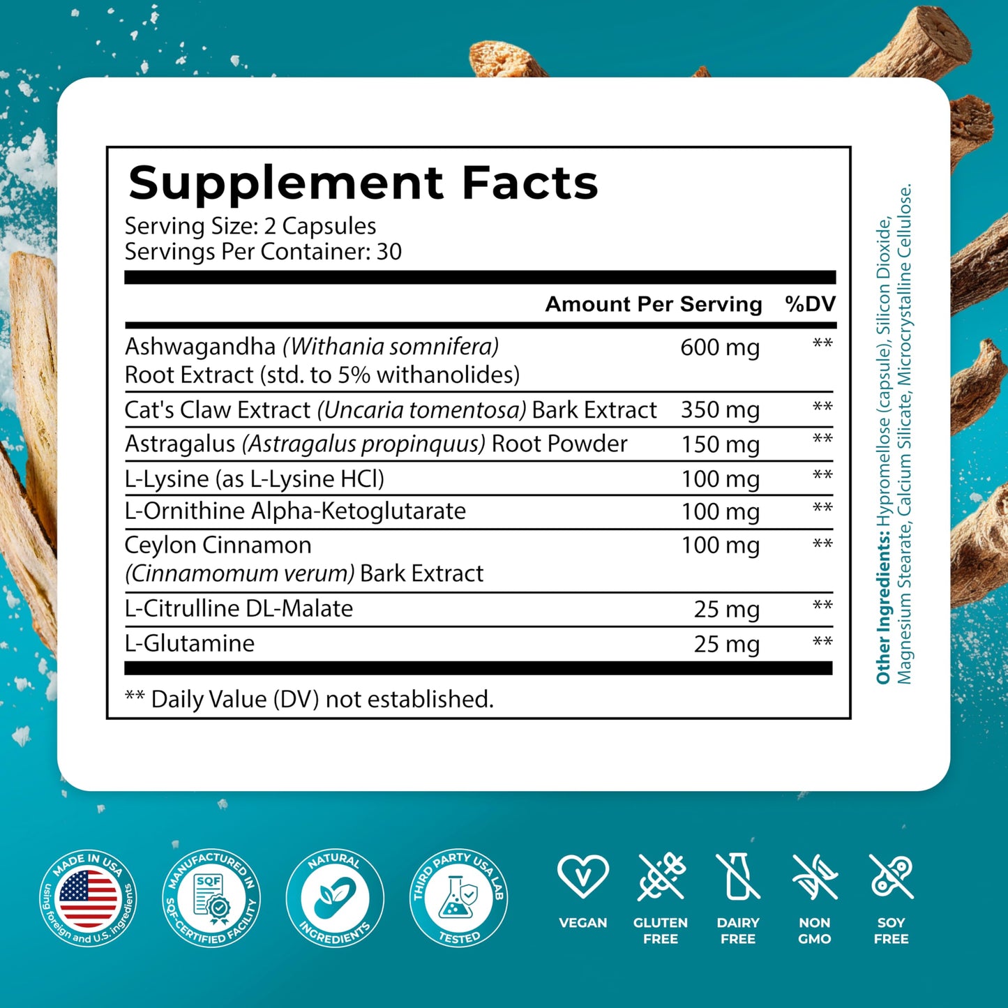 PUREHEALTH RESEARCH Youth Switch - Anti Aging Supplement for Women & Men - Longevity Mix for Healthy Aging - with Ashwagandha, Cat's Claw Extract, Astragalus Root, L-Lysine HCL & More - 60 Capsules PUREHEALTH RESEARCHBuy Supplements Australia