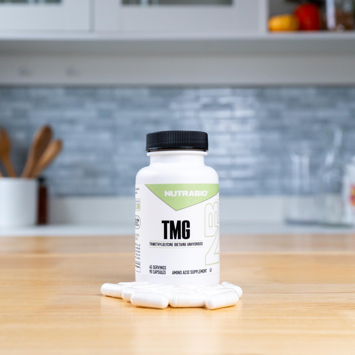 NutraBio TMG Supplements Betaine Anhydrous 500mg Capsules, Trimethylglycine Homocysteine Support NutraBioBuy Supplements Australia