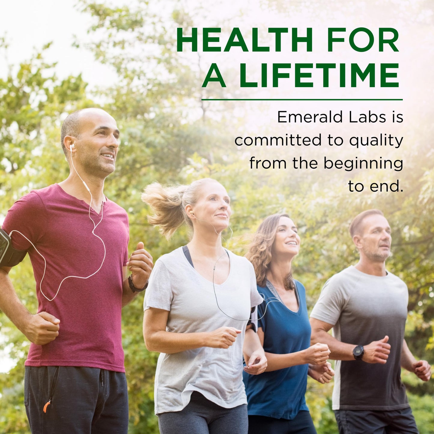 EMERALD LABS B-Healthy - Vegan Vitamin B Complex - Includes Methylated Folic Acid & Full Spectrum B Vitamins - Supports Immune, Brain & Heart Health* - 60 Vegetable Capsules
