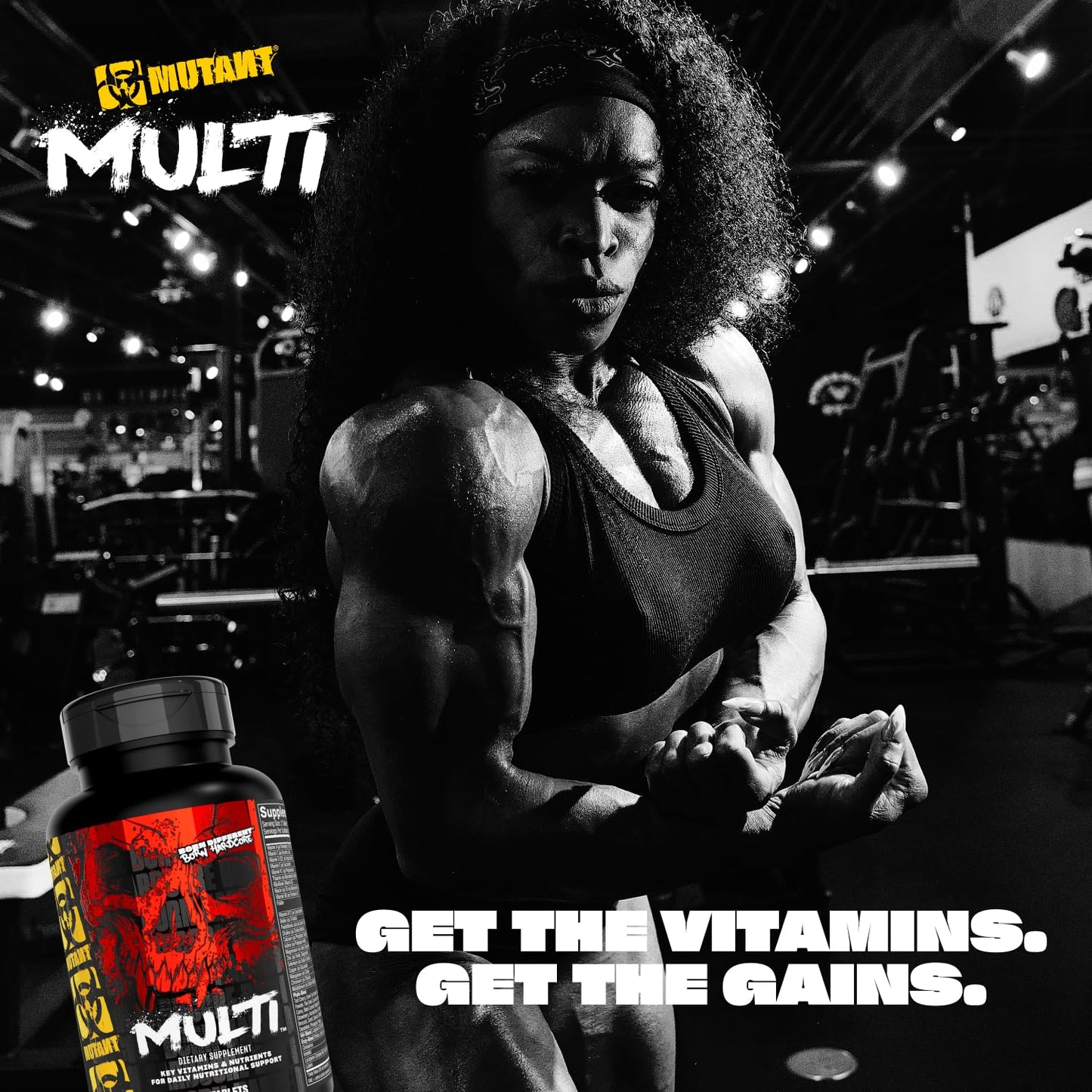 Mutant Multi - High Potency Vitamins with 75+ Ingredients Specifically Formulated for Heavy Lifting, 60 Tablets MutantBuy Supplements Australia