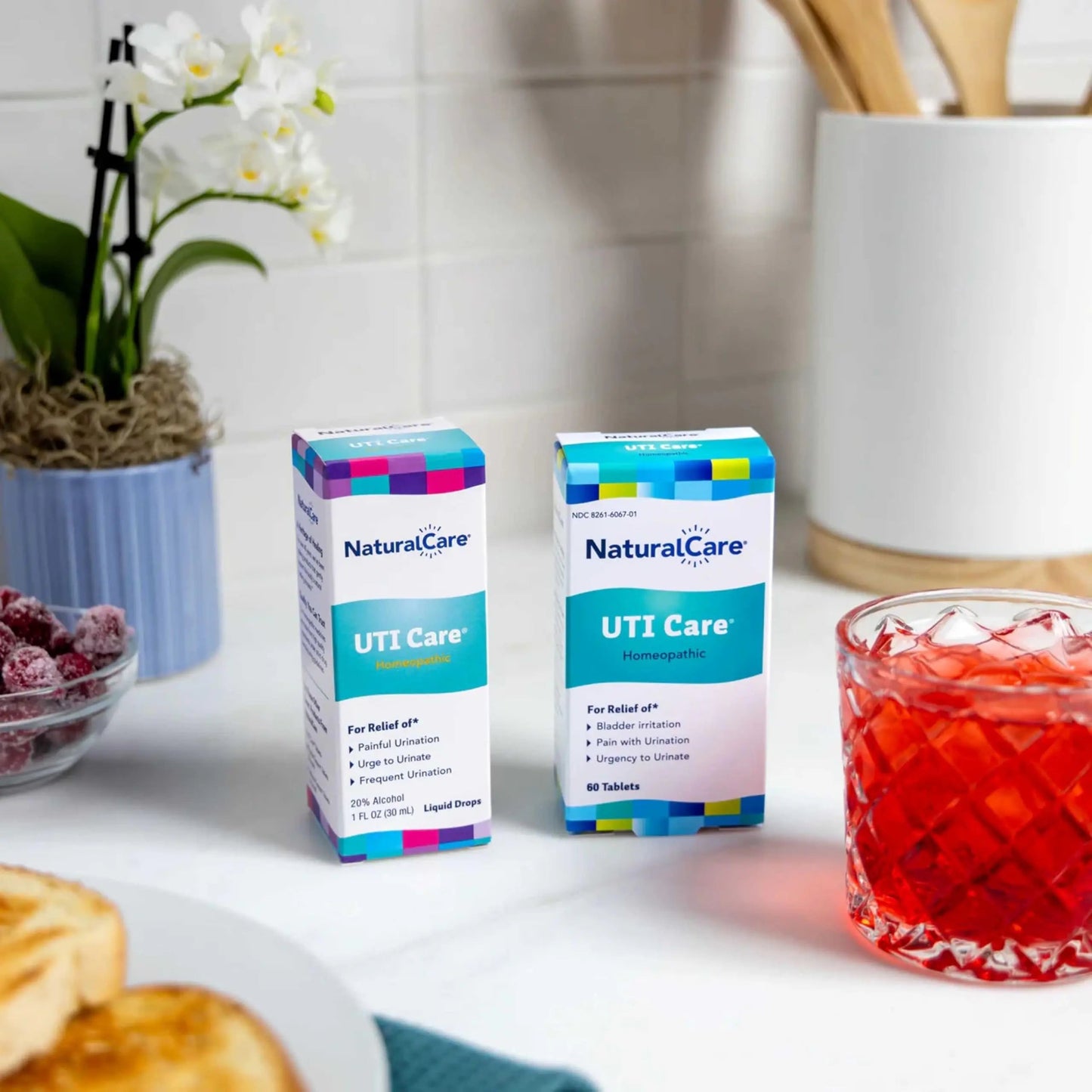 NaturalCare UTI Care Tablets - Fast-Acting Relief for Urinary Tract Infection, 60 Count NaturalCareBuy Supplements Australia