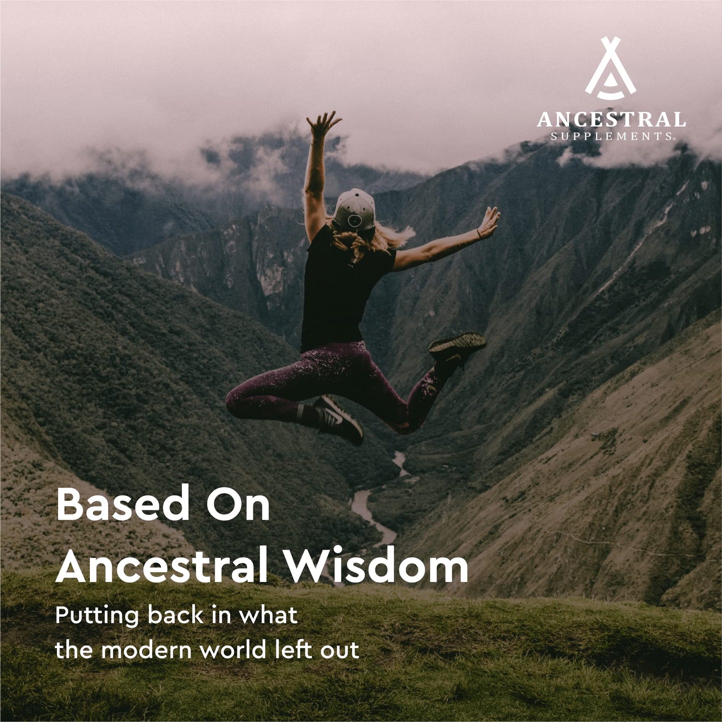 Ancestral Supplements Minerals & Electrolytes with Magnesium, Potassium, Sodium, Supports Optimal Hydration, Immune Health, Athletic Performance,