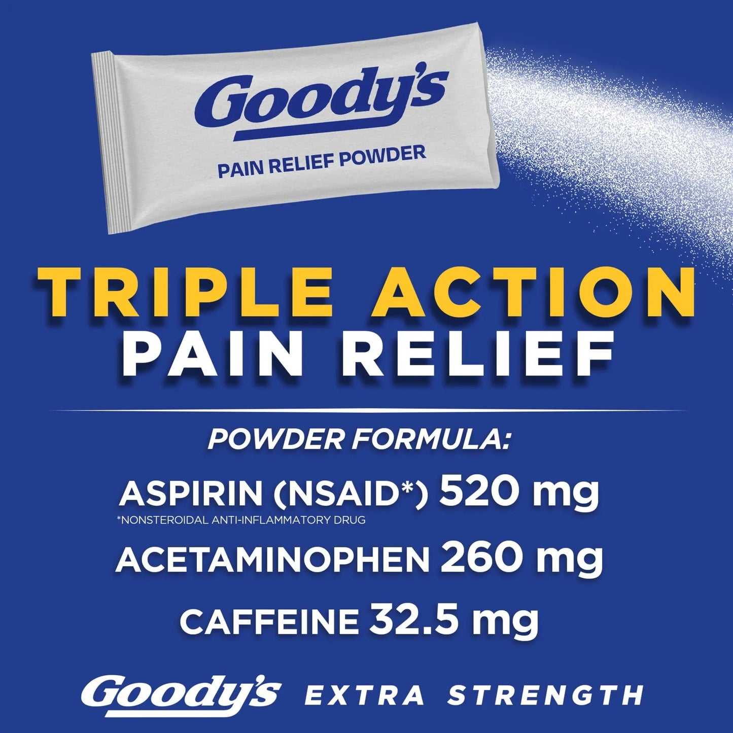 Goody's Extra Strength Headache Powders 50 ea (Pack of 6) Goody'sBuy Supplements Australia