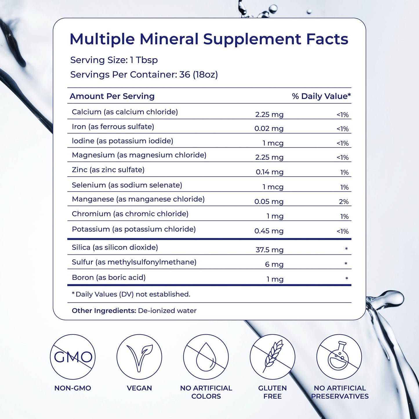 Eidon Multiple Minerals Supplement - Ionic Trace Mineral Drops for Water, with Zinc, Potassium, Chromium, & Magnesium, Natural Liquid Vitamins, Sugar Free & Bioavailable, for Men & Women - 18 oz Eidon Ionic MineralsBuy Supplements Australia