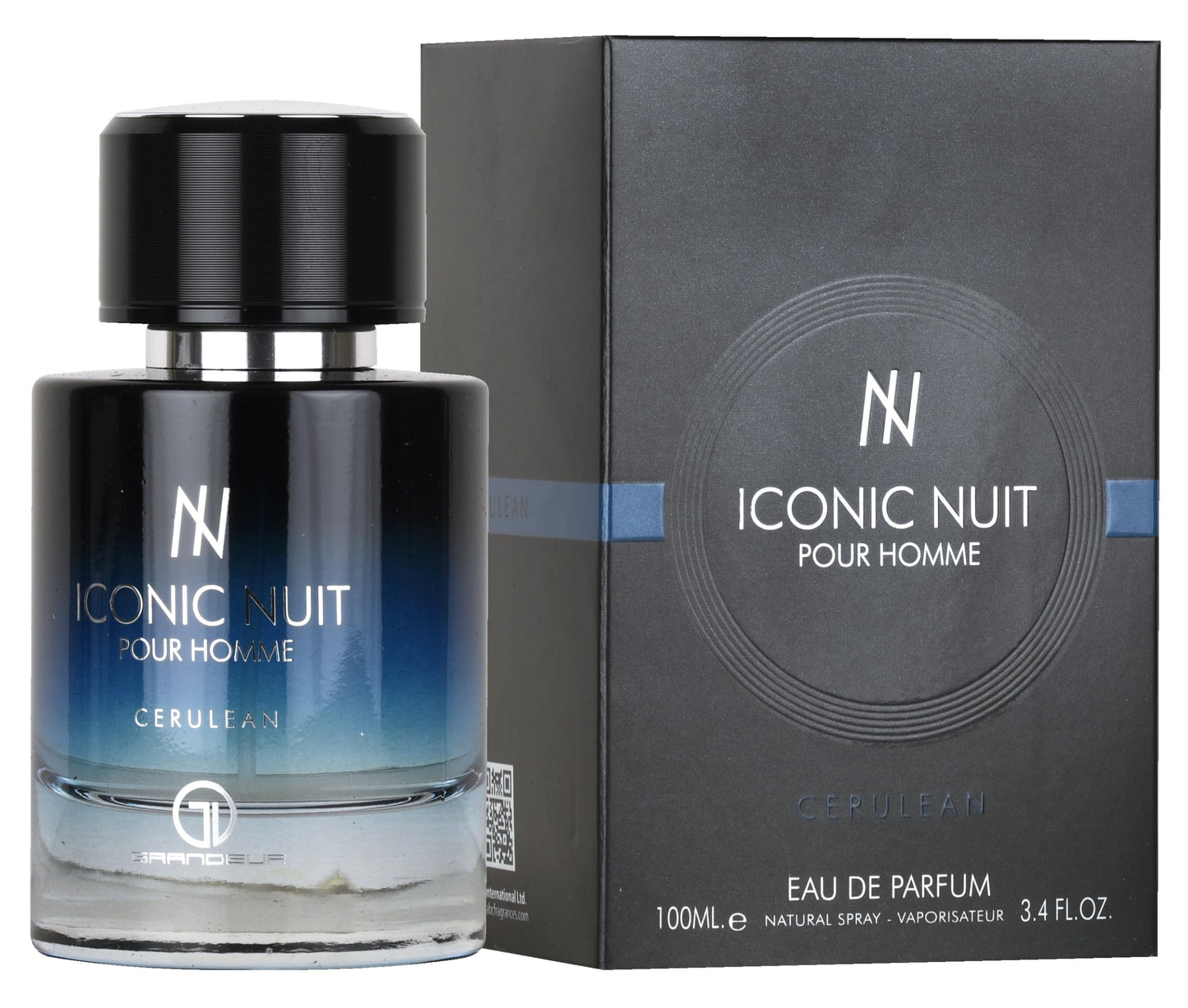 Grandeur Iconic Nuit Pour Homme 3.4 oz 100 ml Eau De Parfum Spray Grandeur buy supplements Au