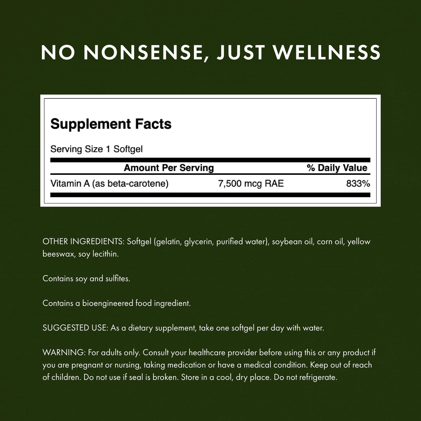 Swanson Beta-Carotene Vitamin A 25,000 IU Eye and Skin Health Supplement for Adults Seeking Vision and Immune Support - 7,500 mcg (300 Softgels) Swanson buy supplements Au